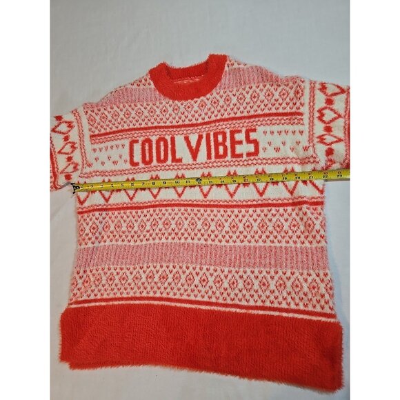 Aerie Women's Oversized Long Sleeve Crew Neck Cool Vibes Sweater Size XS - Picture 10 of 15